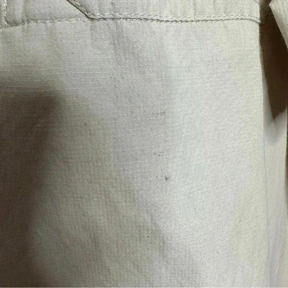 Field & Stream  Button Down Fishing Shirt Short Sleeved Cream Size Extra Large - Picture 14 of 16